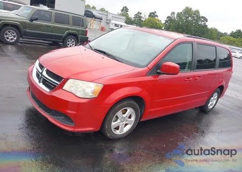 2013 Dodge Grand Caravan Sxt z USA, uszkodzony, nr VIN 2C4RDGCG5DR575686